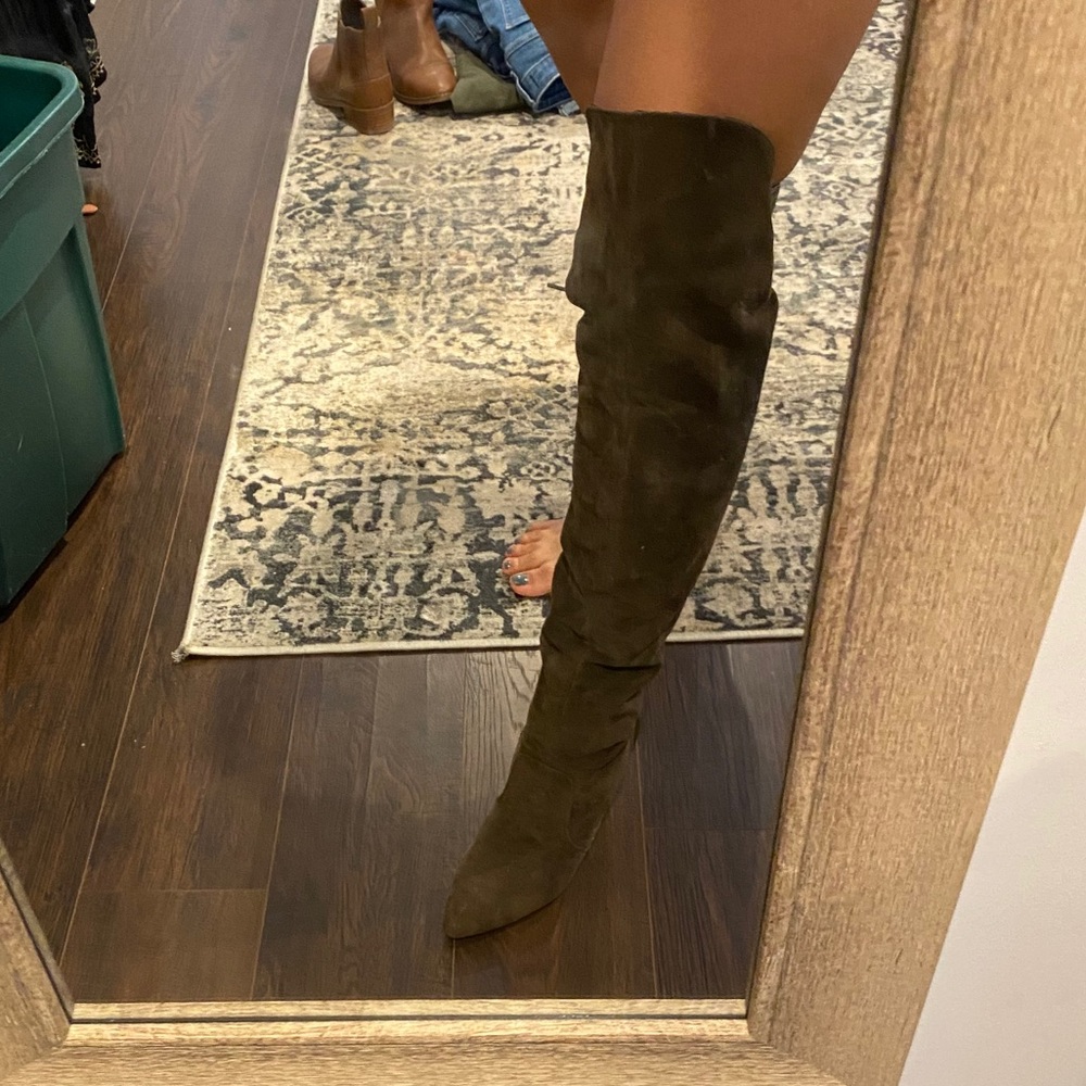 Knee high boots